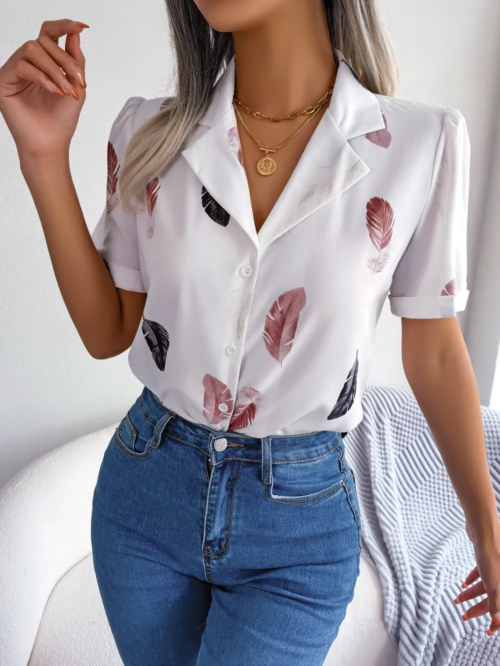 Summer Elegant Relaxed Shirt