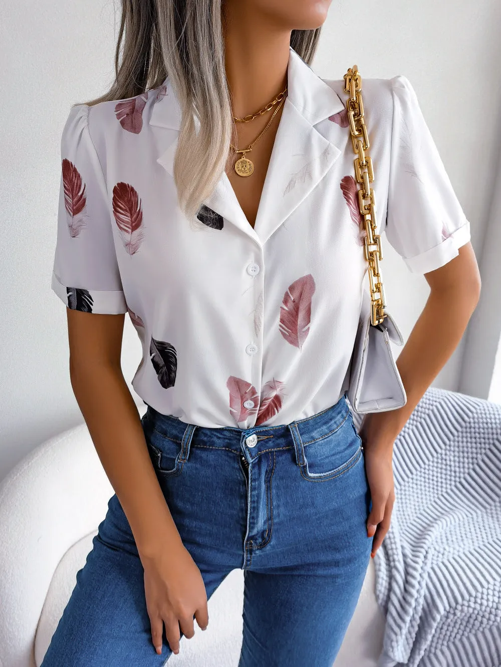Summer Elegant Relaxed Shirt