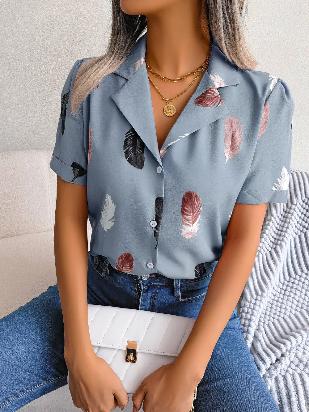 Summer Elegant Relaxed Shirt