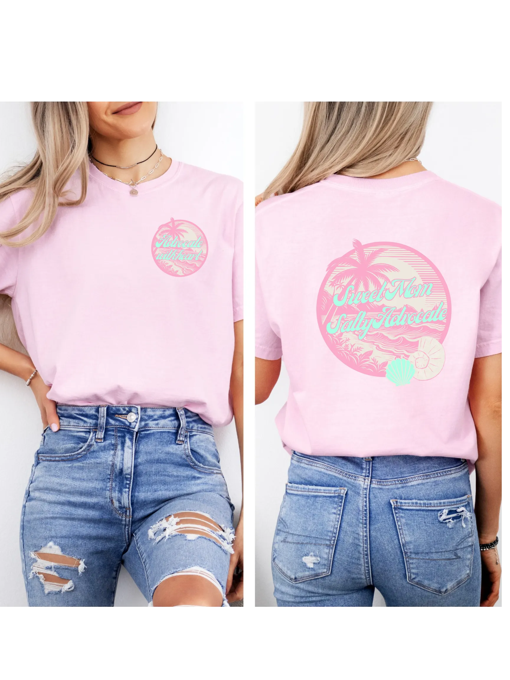 Sweet Mom Salty Advocate Tee