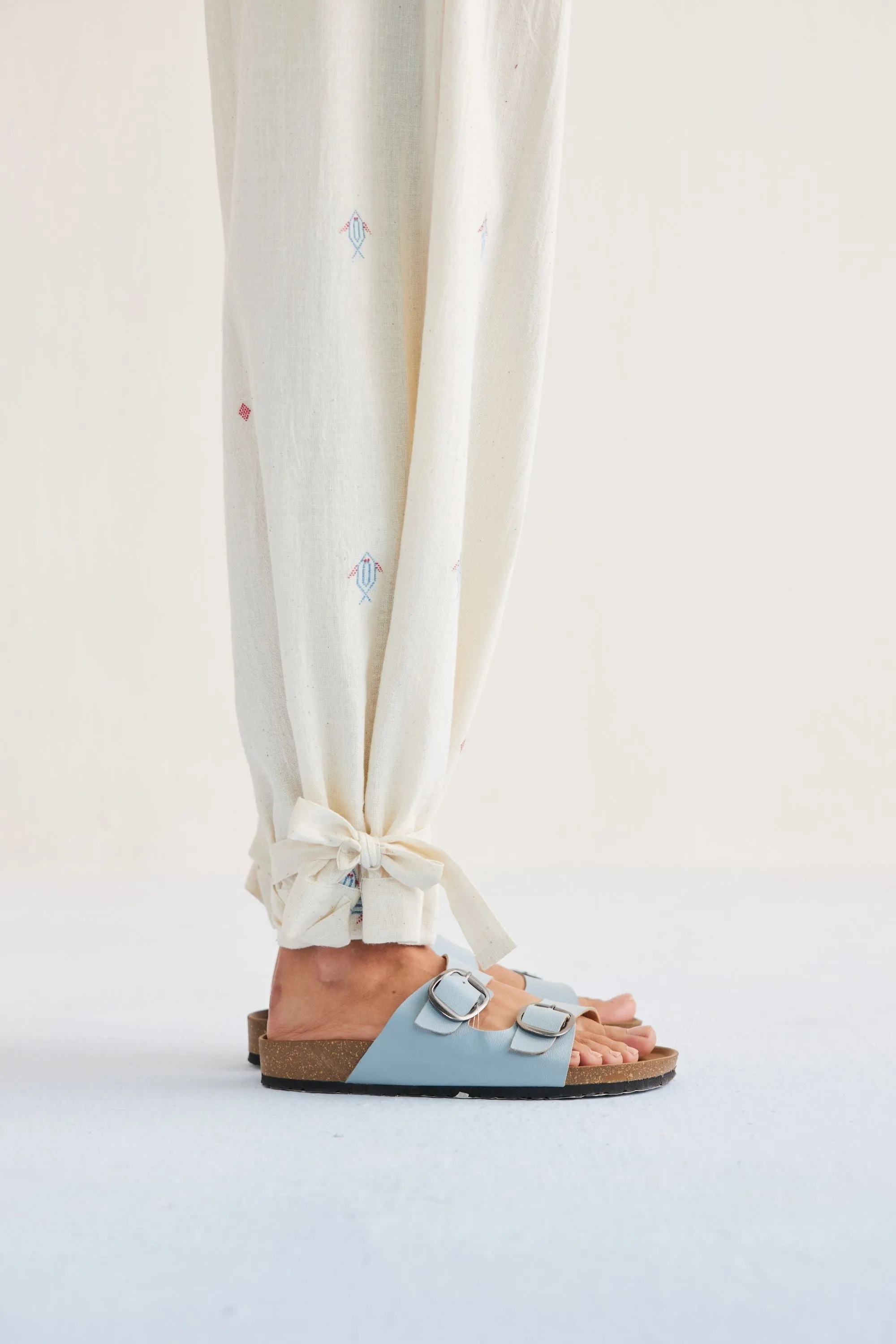 Swim Free Handwoven Kala Cotton Trousers