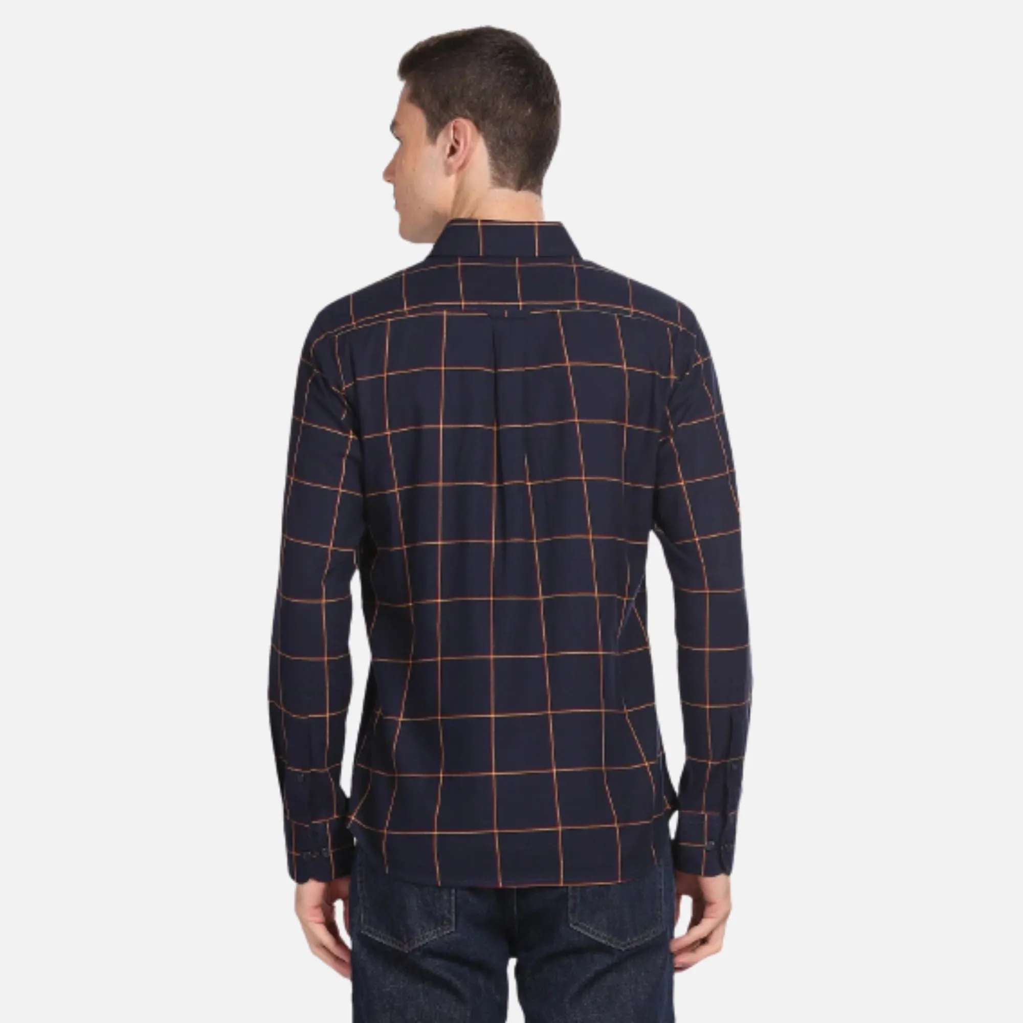 Tartan Check Windowpane Shirt