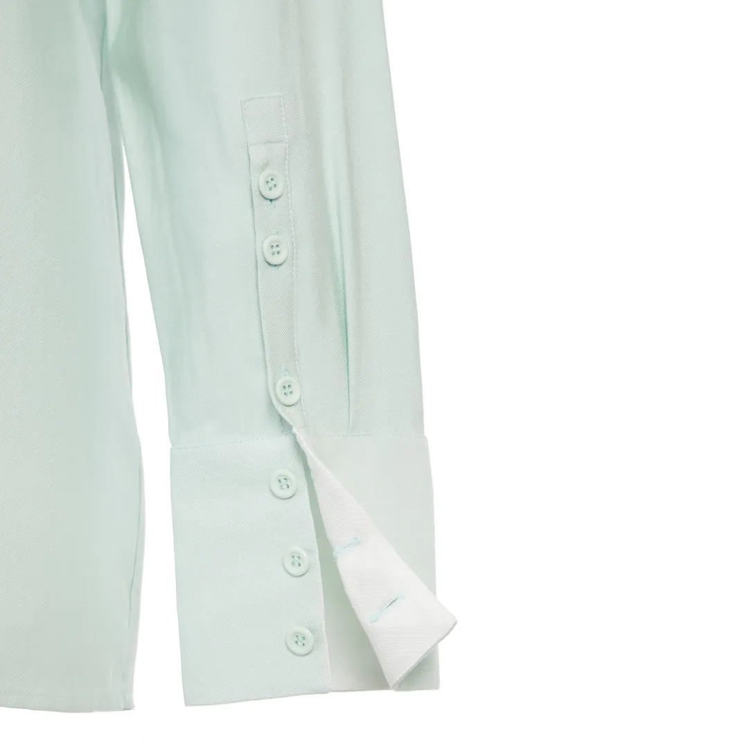 TAYLOR TOP DESERT SAGE & IVORY COMBO