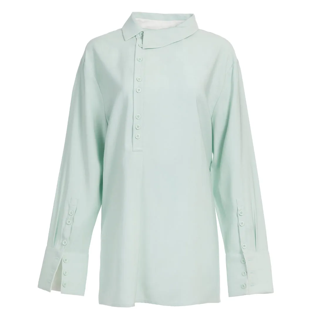 TAYLOR TOP DESERT SAGE & IVORY COMBO