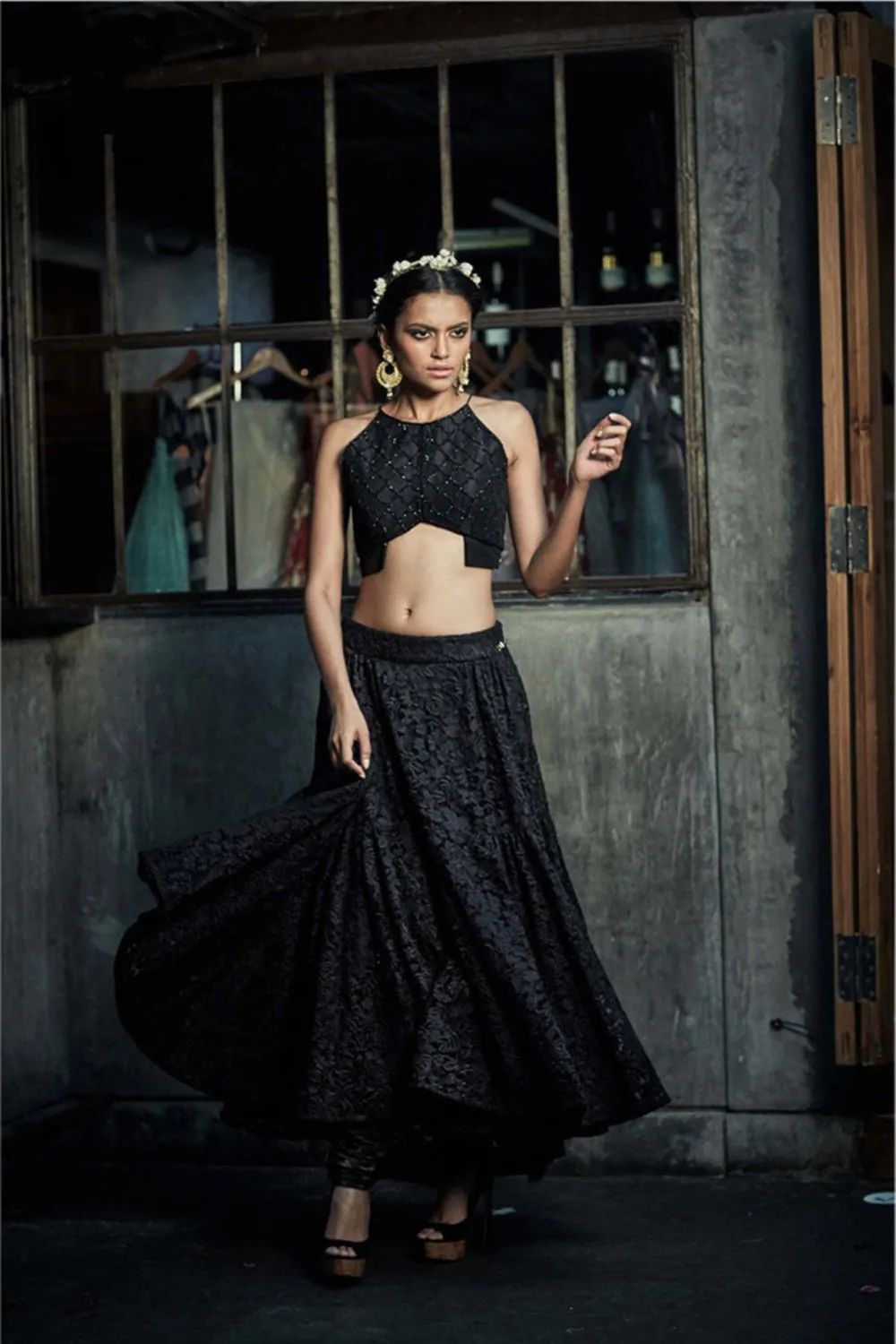 THE BLACK ROSE BALLERINA