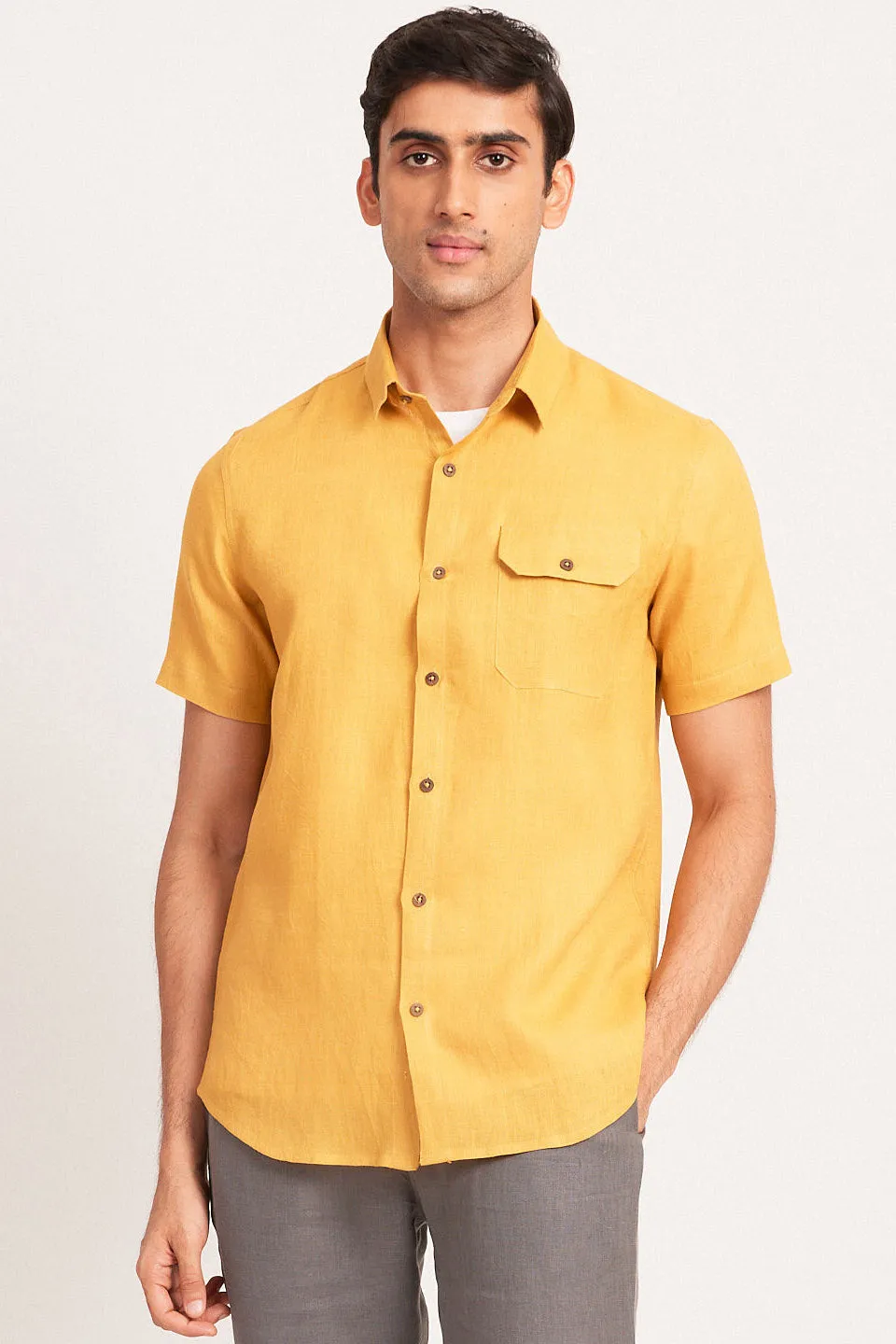 The Linen Shirt | Short Sleeve