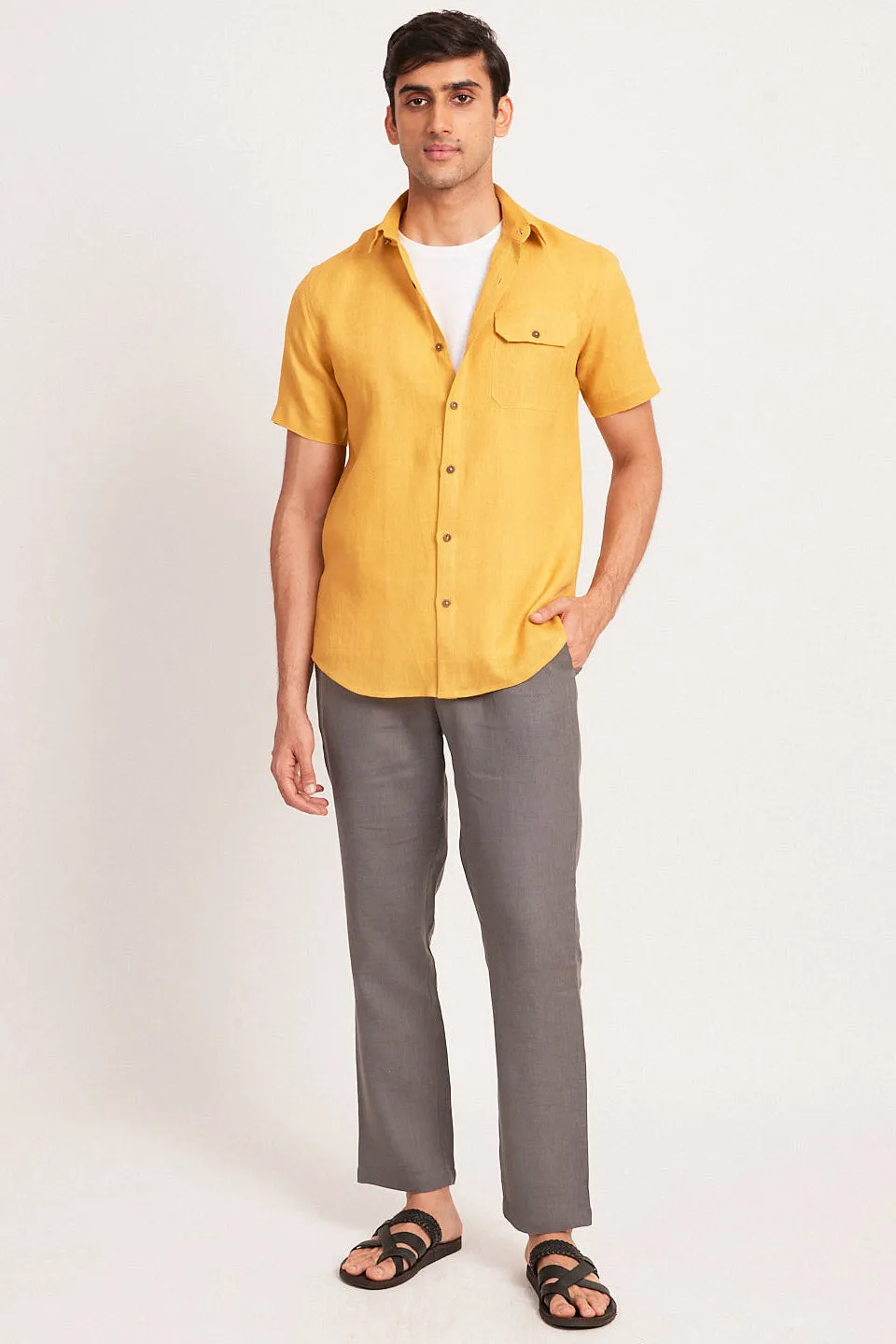 The Linen Shirt | Short Sleeve