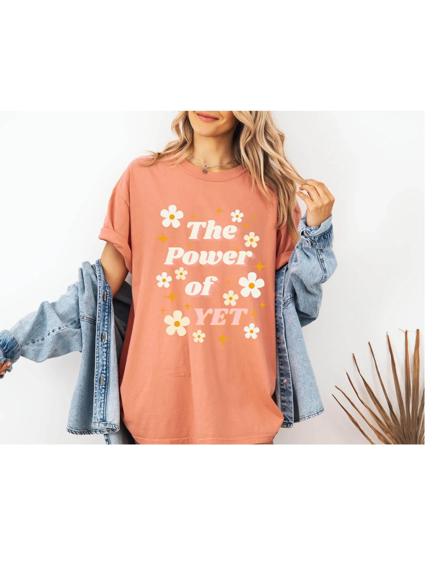 The Power of YET Flower Tee