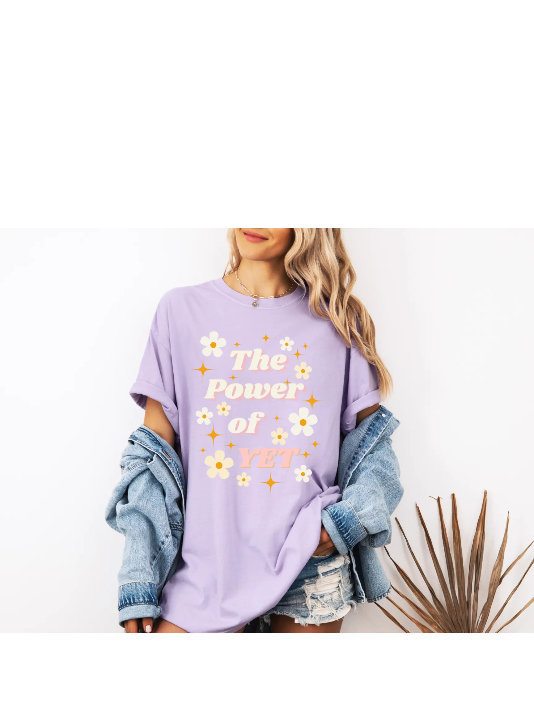 The Power of YET Flower Tee