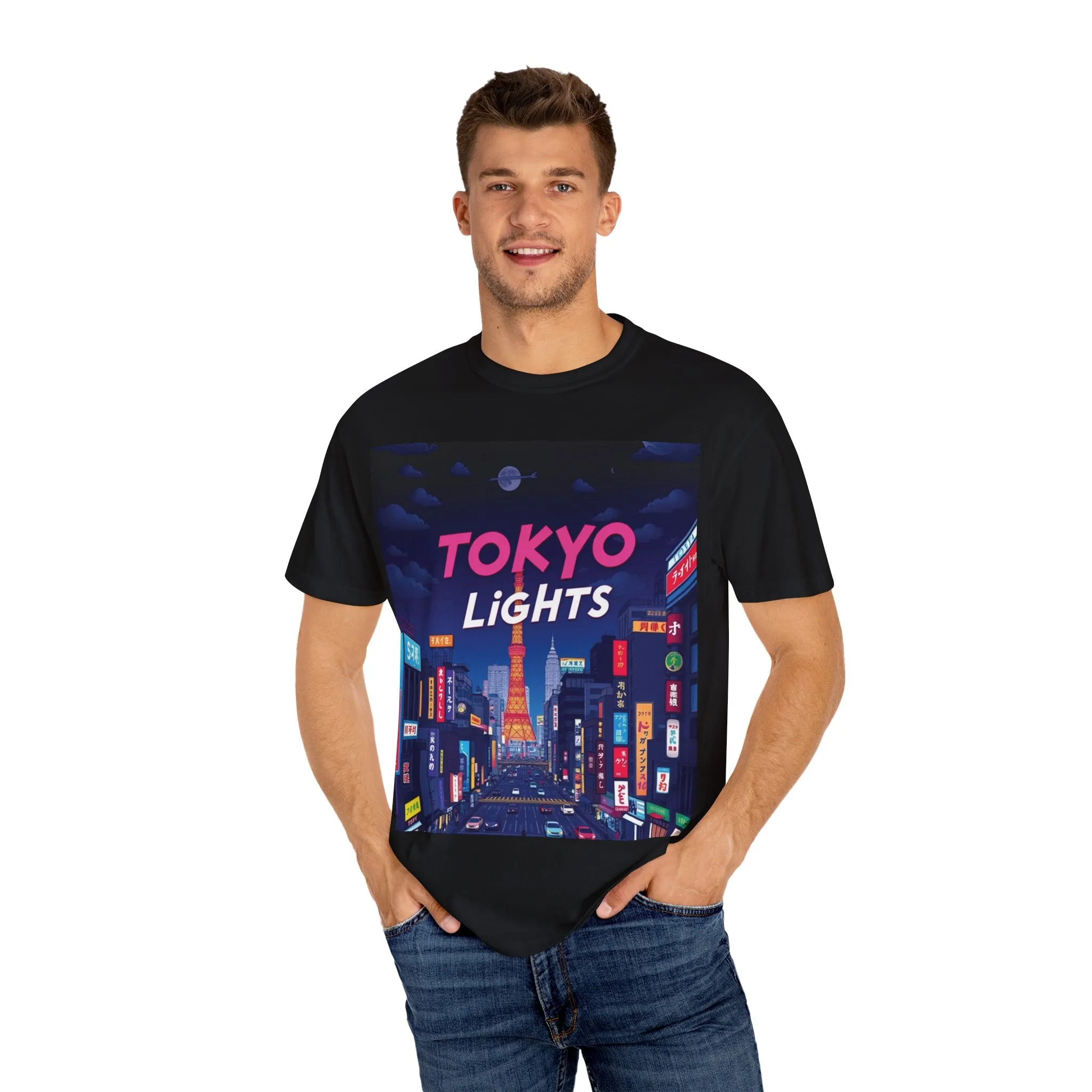 Tokyo Light T-shirt - Unisex Garment-Dyed