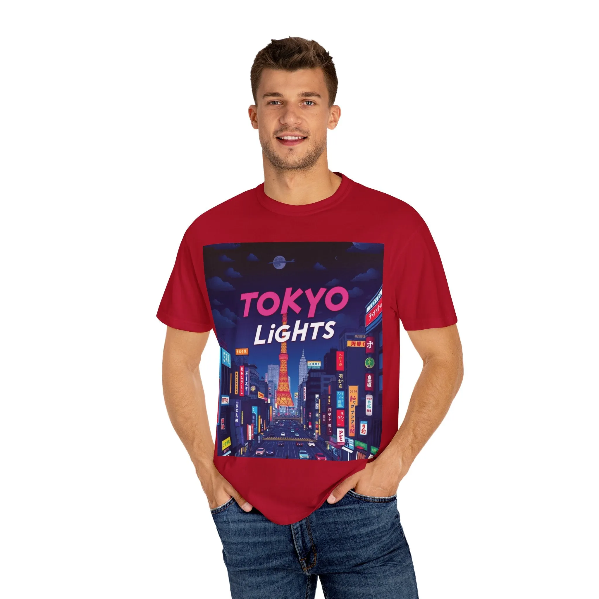 Tokyo Light T-shirt - Unisex Garment-Dyed