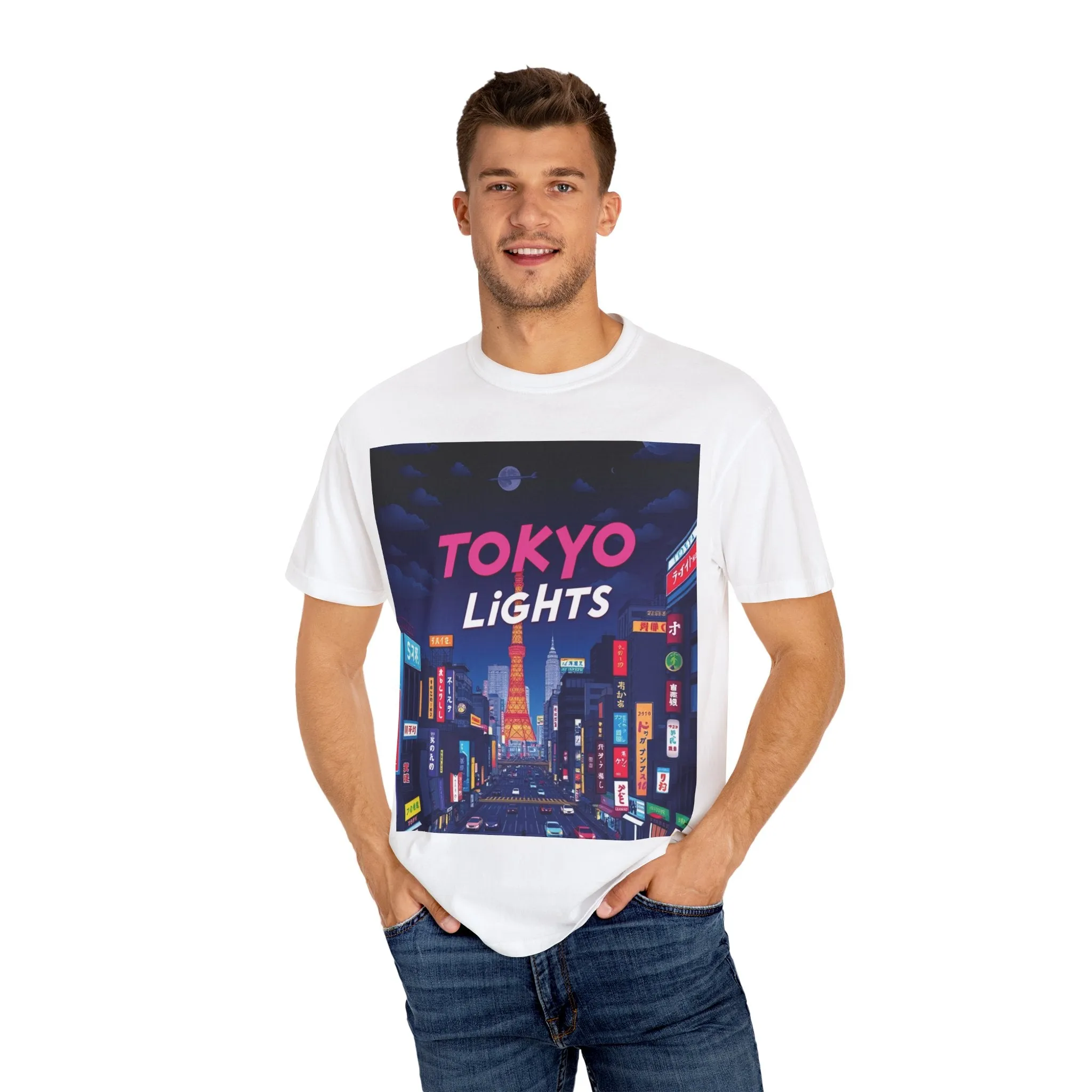 Tokyo Light T-shirt - Unisex Garment-Dyed