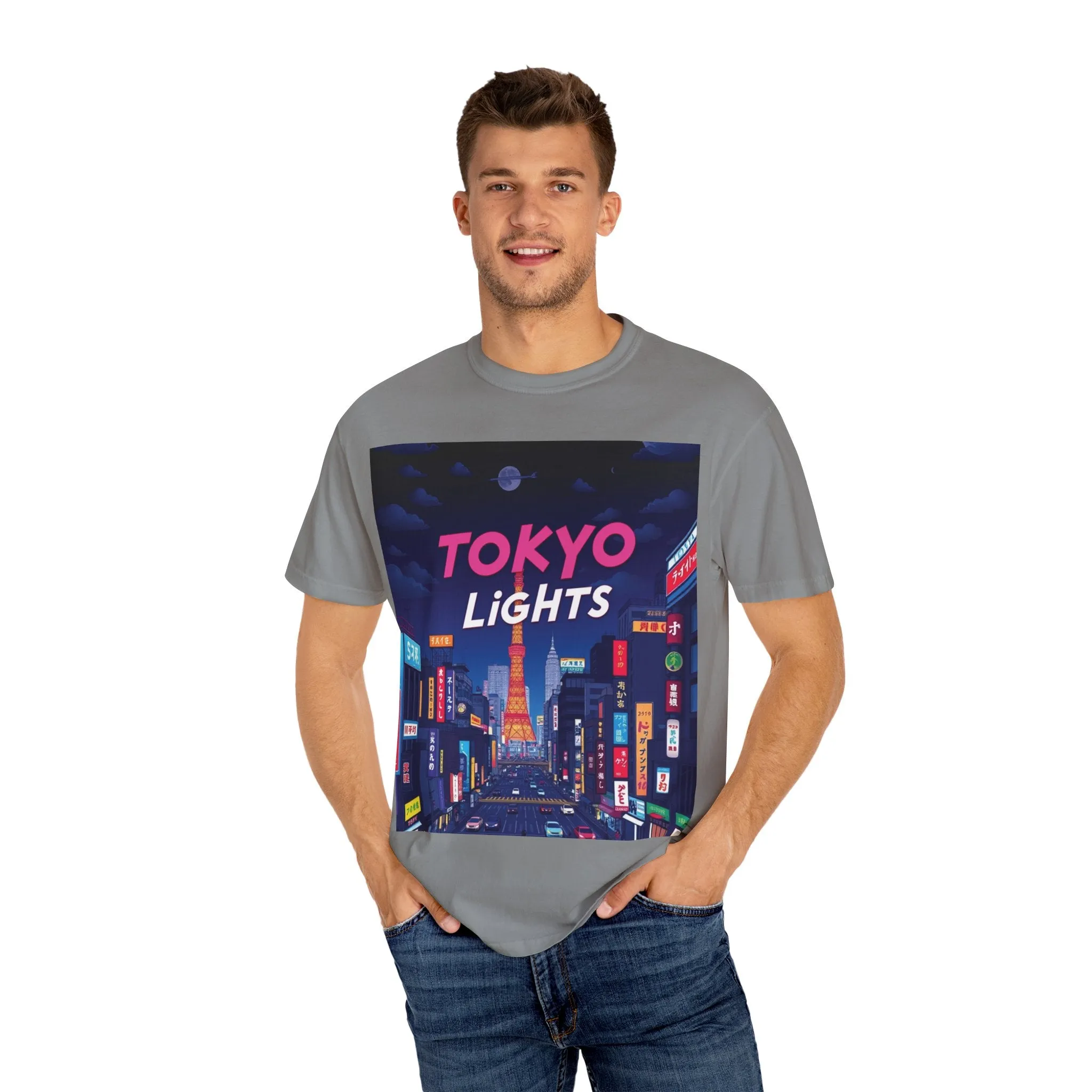 Tokyo Light T-shirt - Unisex Garment-Dyed