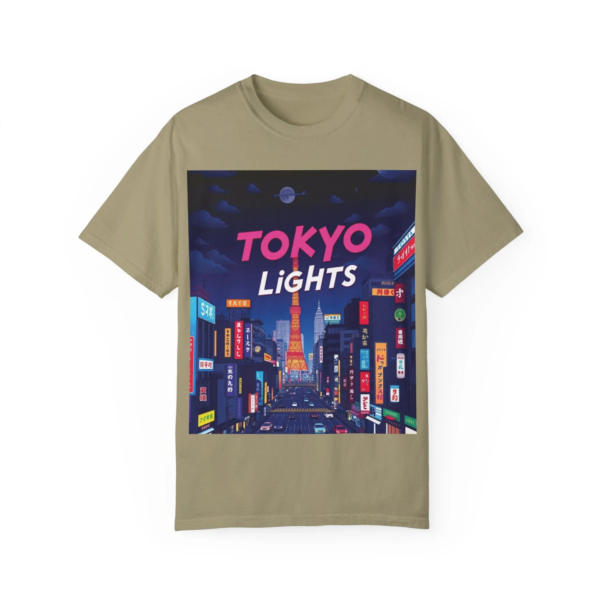 Tokyo Light T-shirt - Unisex Garment-Dyed