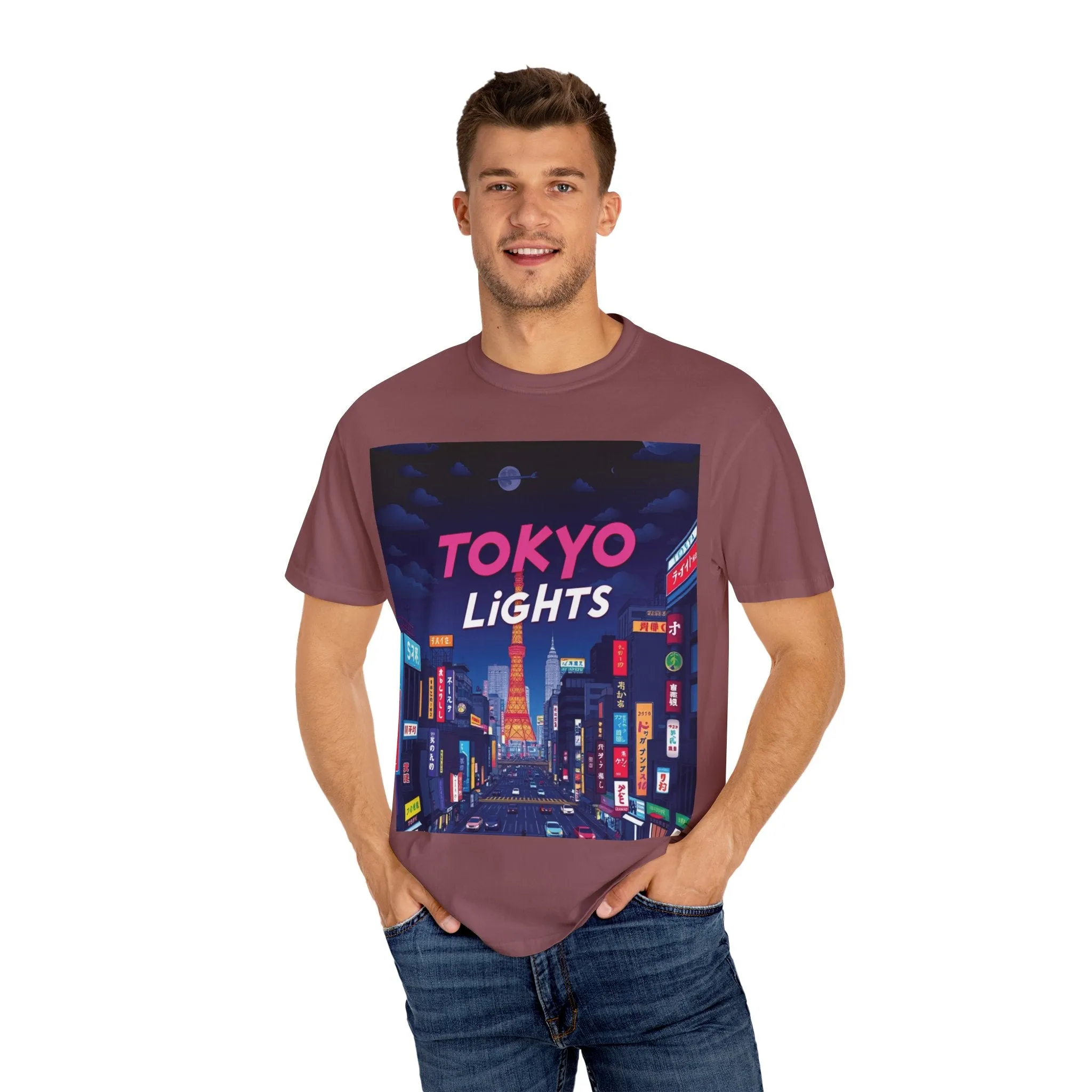 Tokyo Light T-shirt - Unisex Garment-Dyed