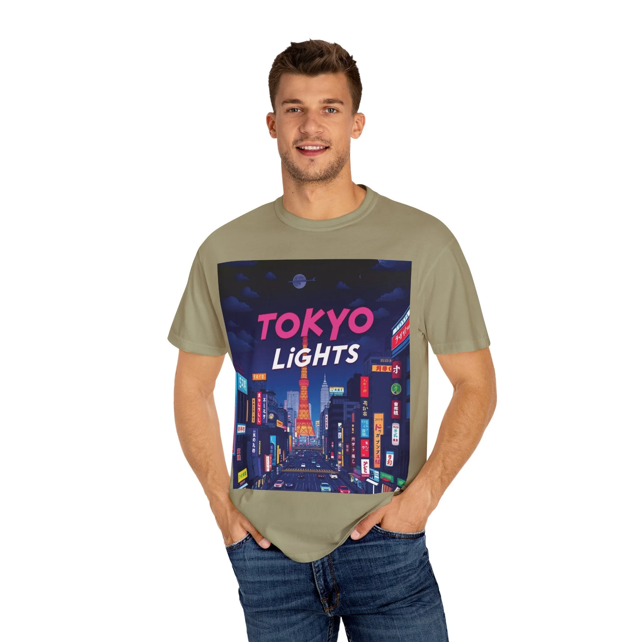 Tokyo Light T-shirt - Unisex Garment-Dyed
