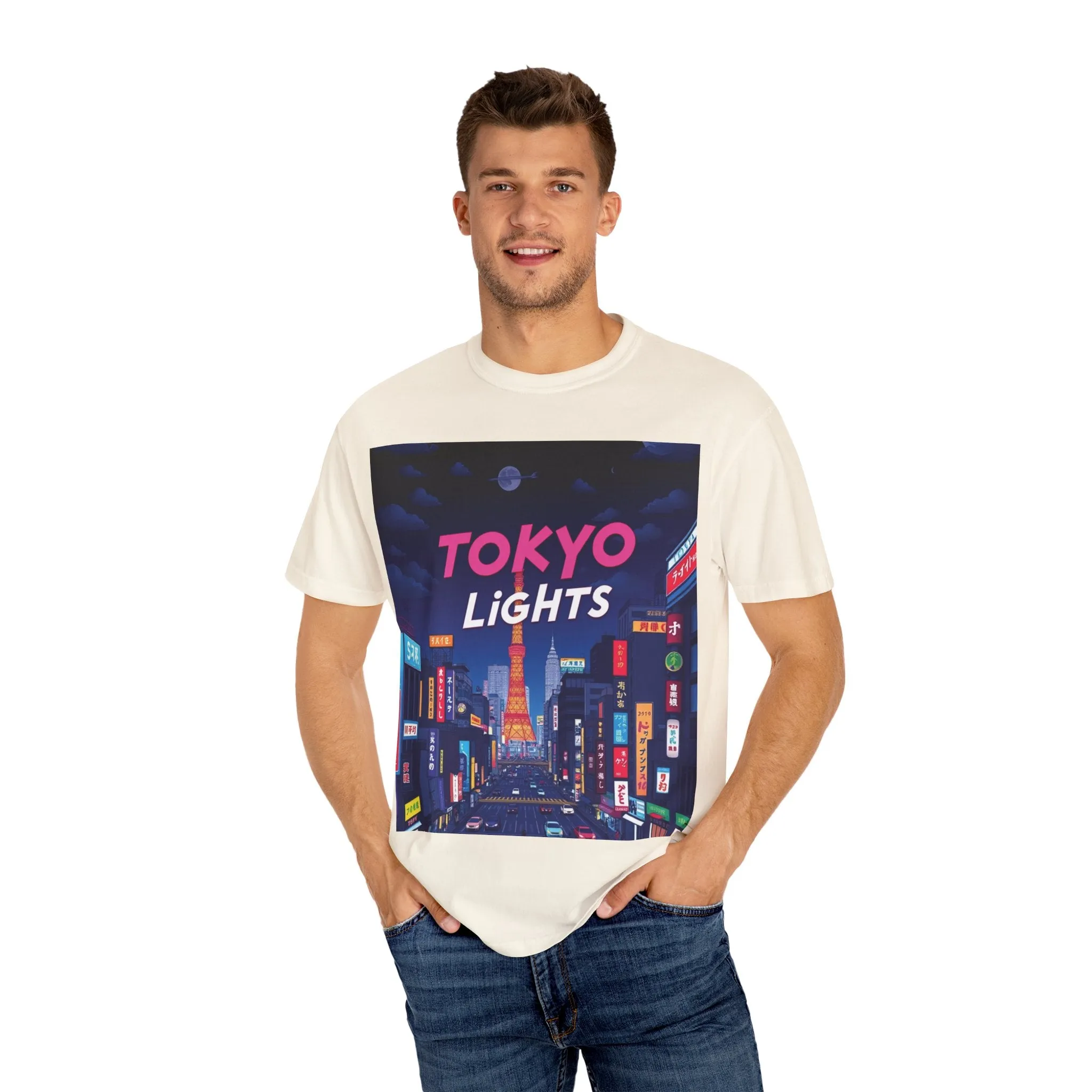 Tokyo Light T-shirt - Unisex Garment-Dyed