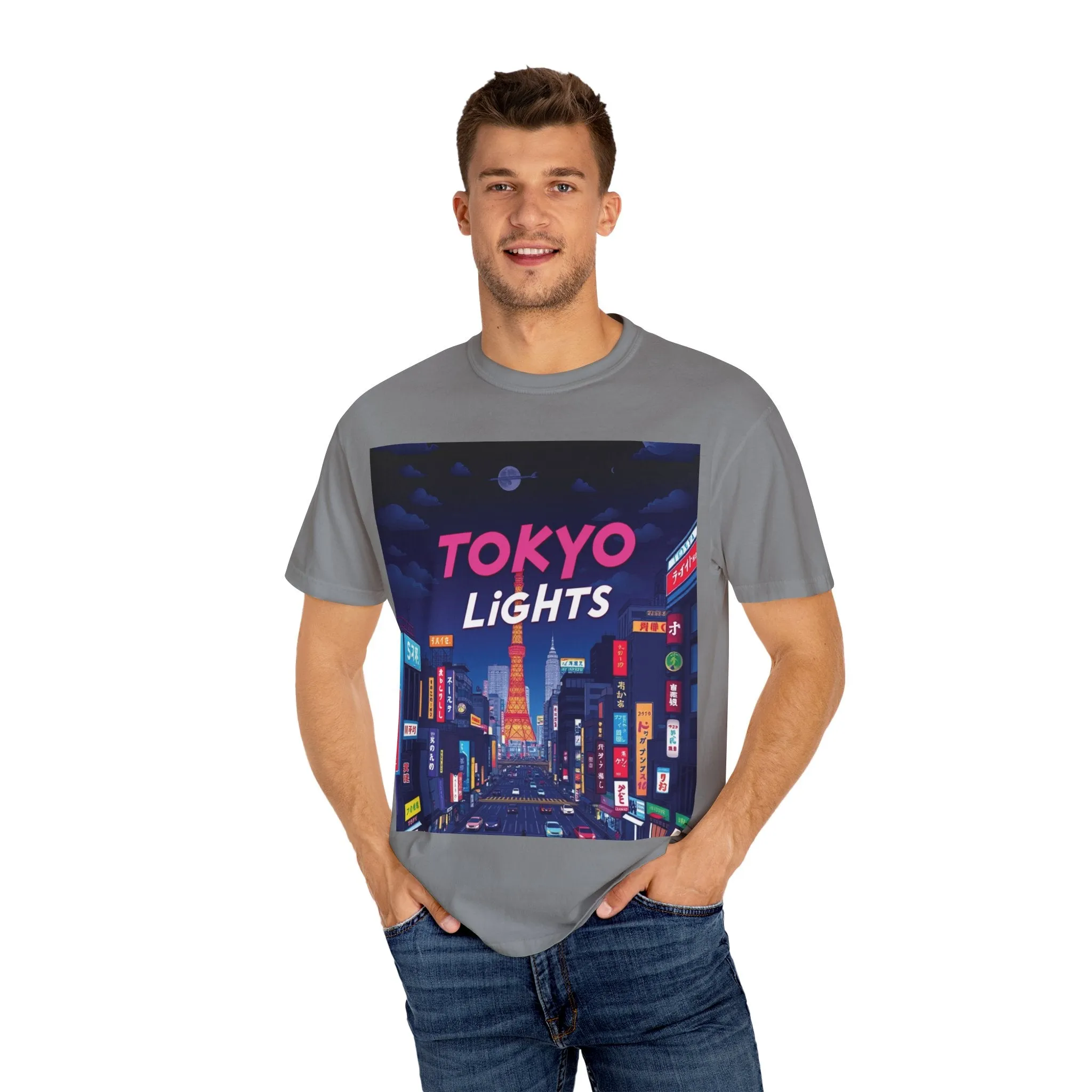 Tokyo Light T-shirt - Unisex Garment-Dyed