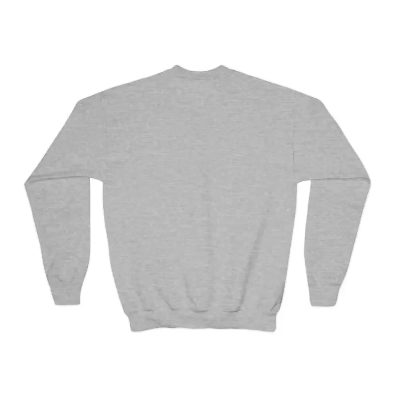 Too Much Action Youth Crewneck Sweatshirt Vibe