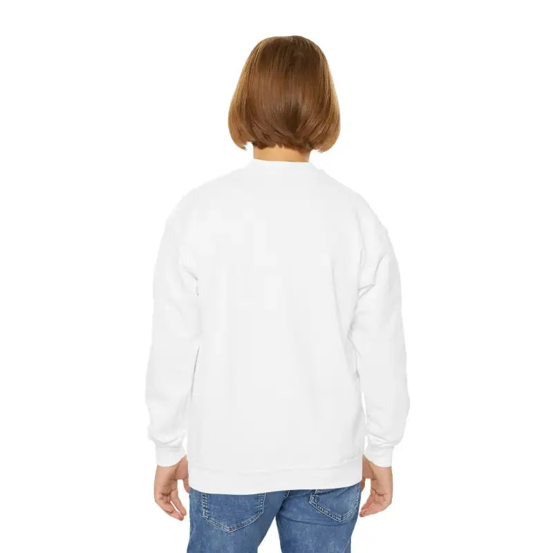 Too Much Action Youth Crewneck Sweatshirt Vibe