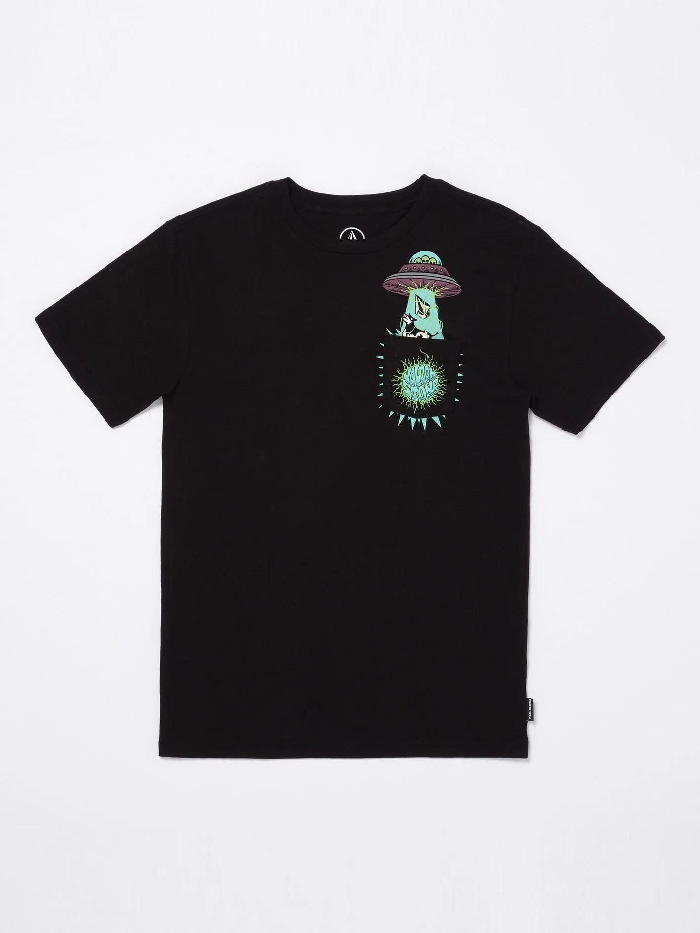 Udder Space T-Shirt - Black  - (KINDER)