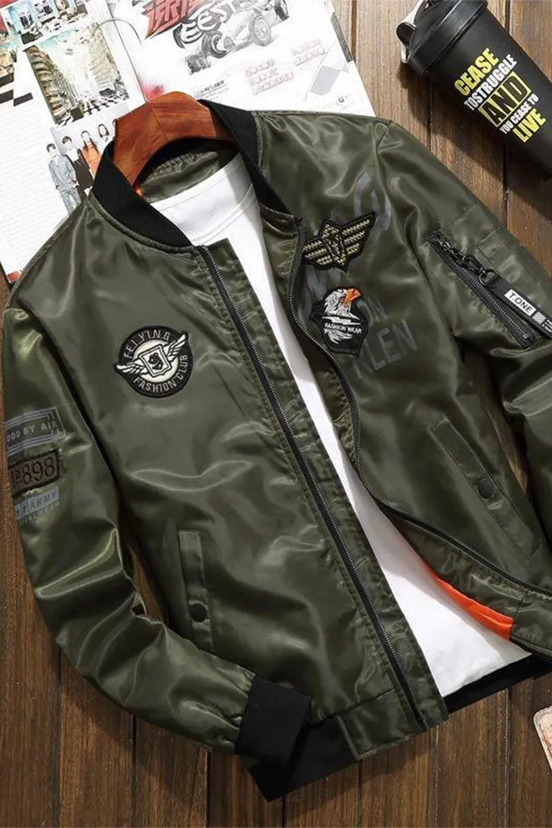 US Heritage Double-Sided Bomber Jacket
