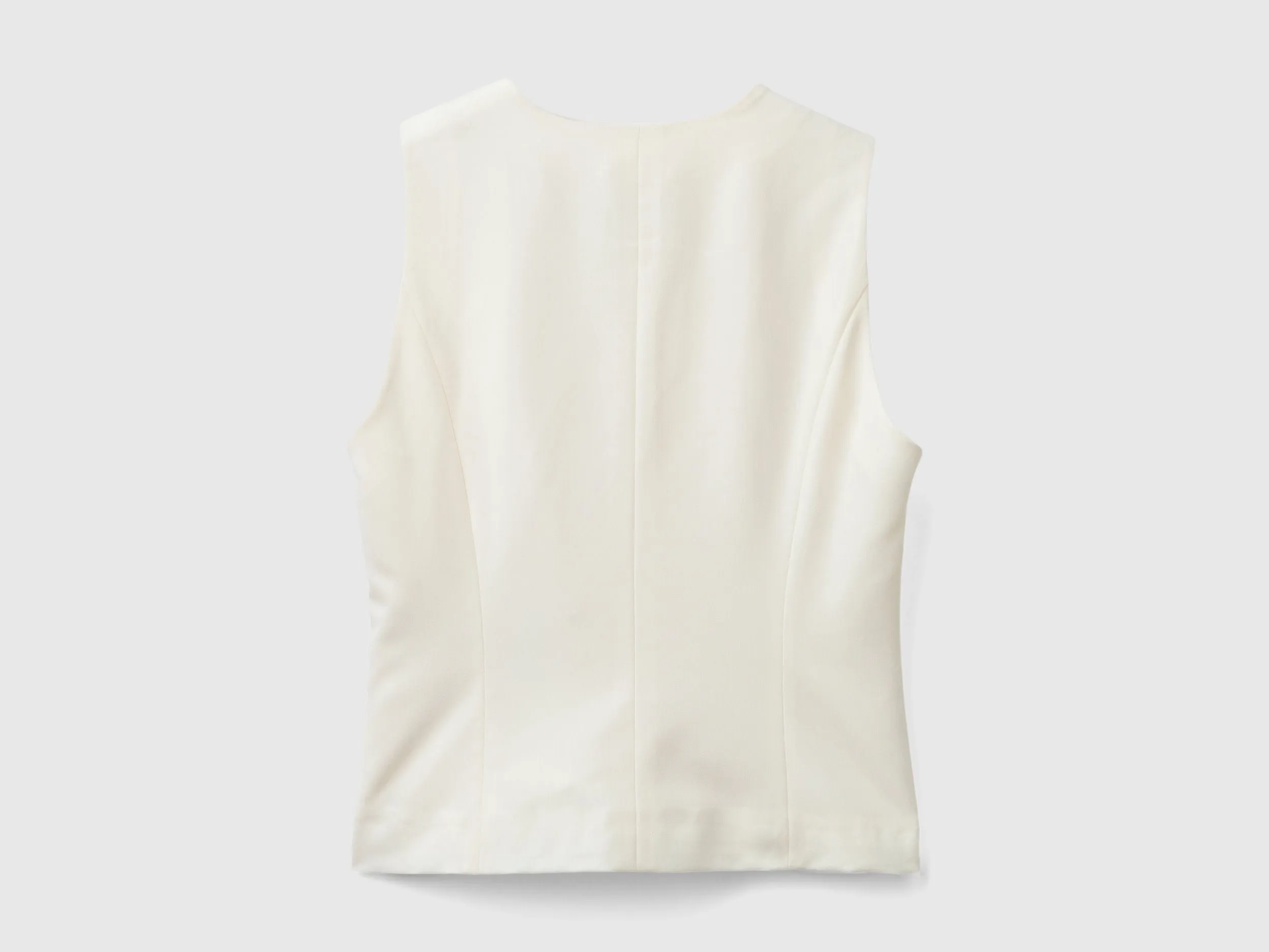 V-Neck Solid Waist Coat