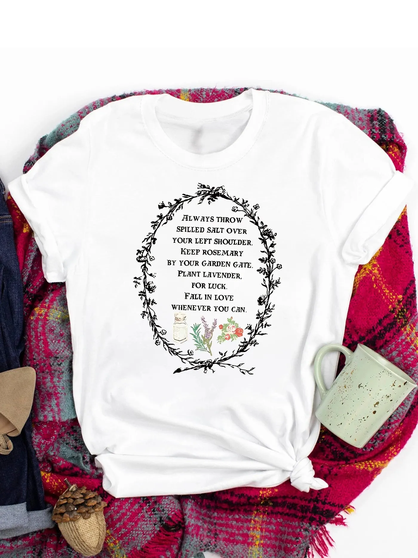 Various Casual Short Sleeve Round Neck T-shirt