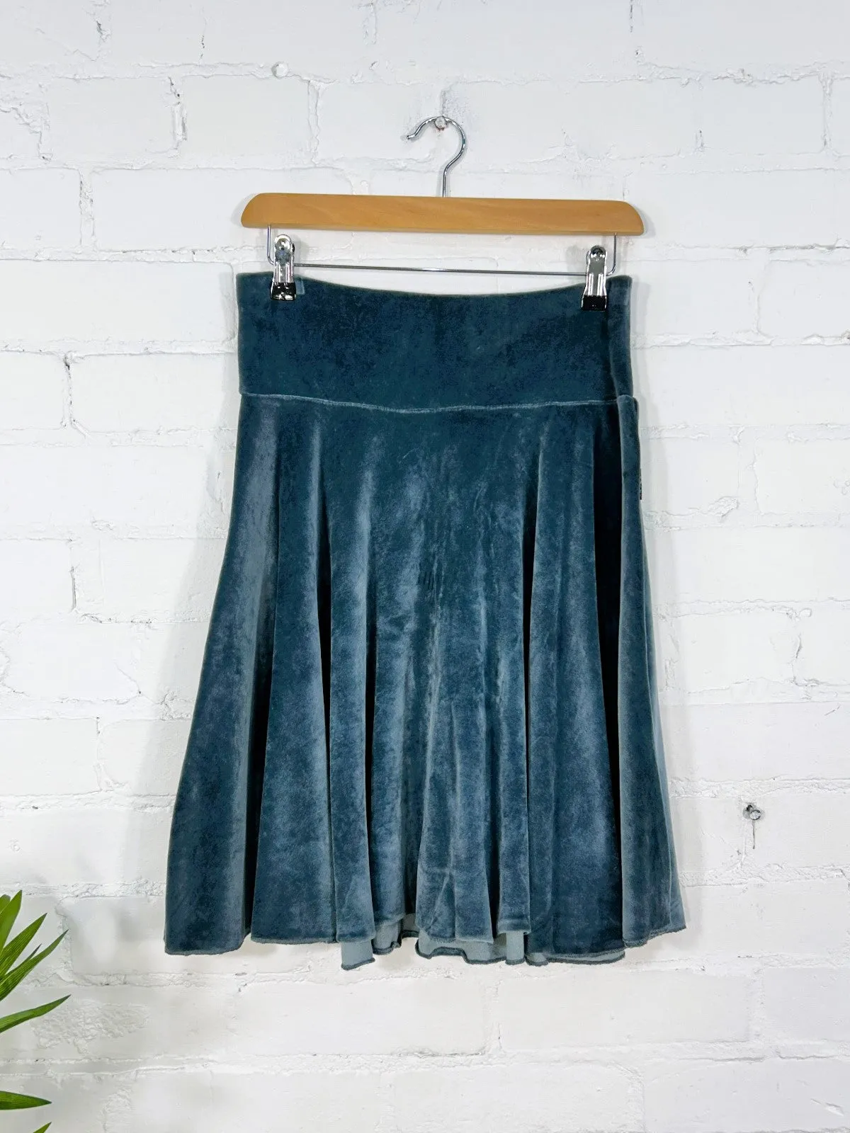 Velvet Short Skirt