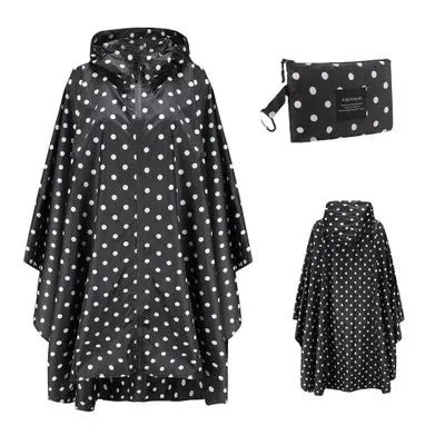 Women Men Poncho Raincoat - Waterproof Tent Cover for Outdoors Hiking and Biking