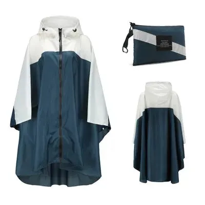 Women Men Poncho Raincoat - Waterproof Tent Cover for Outdoors Hiking and Biking