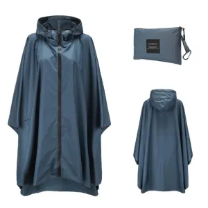Women Men Poncho Raincoat - Waterproof Tent Cover for Outdoors Hiking and Biking
