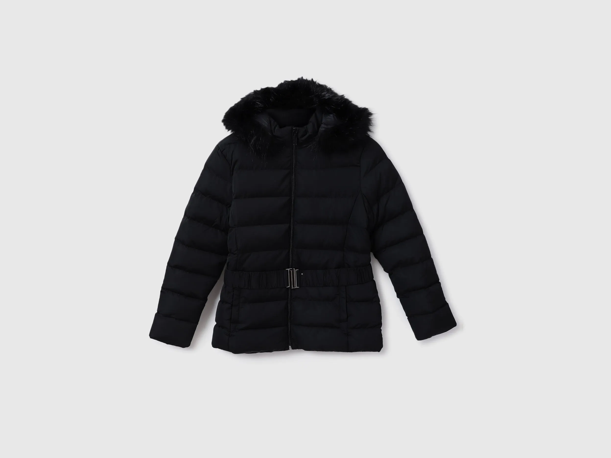 Women Solid High Neck Jacket