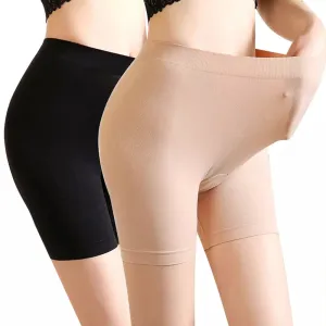Women's High Waist Safety Shorts - Anti-Chafing Seamless Boyshorts