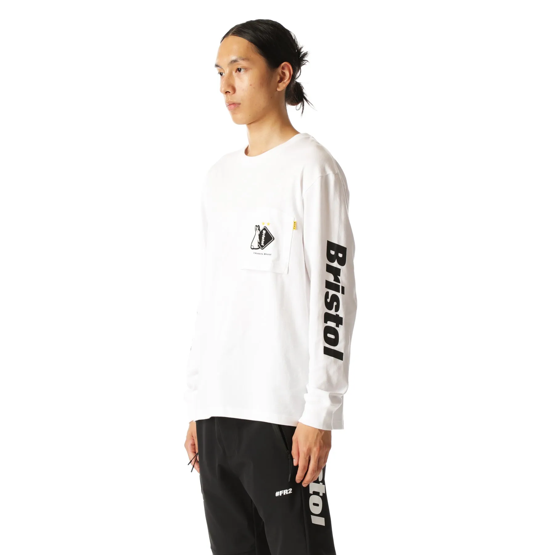 x FCRB L/S Tee FRC1111 White