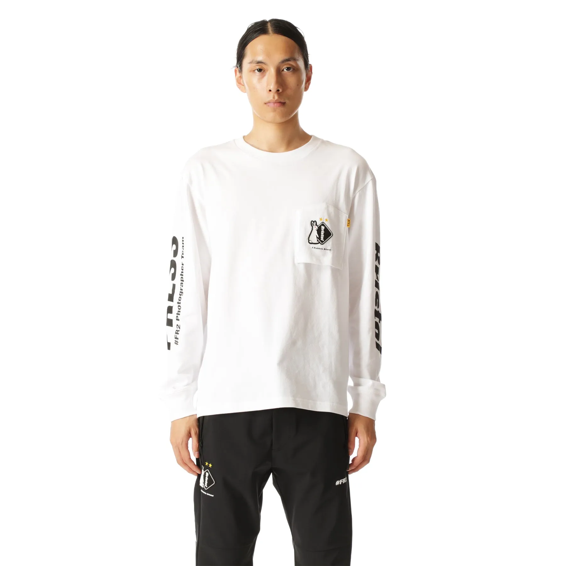 x FCRB L/S Tee FRC1111 White
