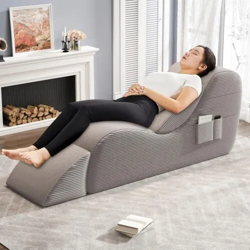 Yoga Recliner Yoga Chair Chaise Lounge Relieve Stress Yoga Sofa For Living Room