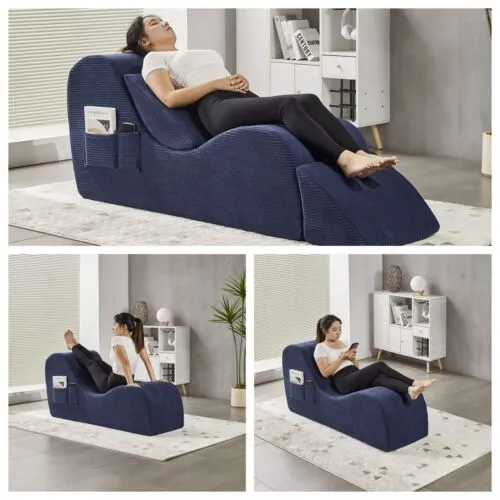 Yoga Recliner Yoga Chair Chaise Lounge Relieve Stress Yoga Sofa For Living Room