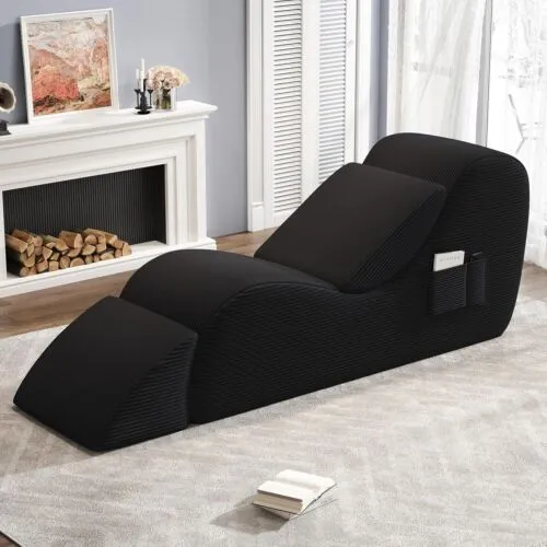 Yoga Recliner Yoga Chair Chaise Lounge Relieve Stress Yoga Sofa For Living Room