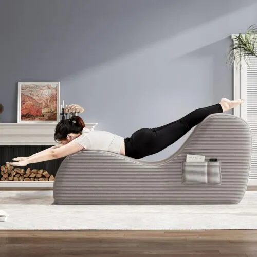 Yoga Recliner Yoga Chair Chaise Lounge Relieve Stress Yoga Sofa For Living Room