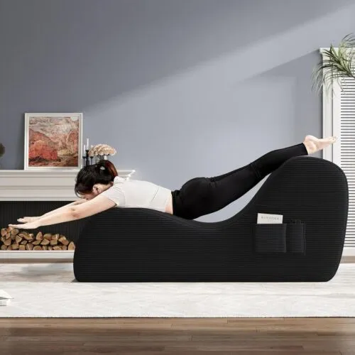 Yoga Recliner Yoga Chair Chaise Lounge Relieve Stress Yoga Sofa For Living Room