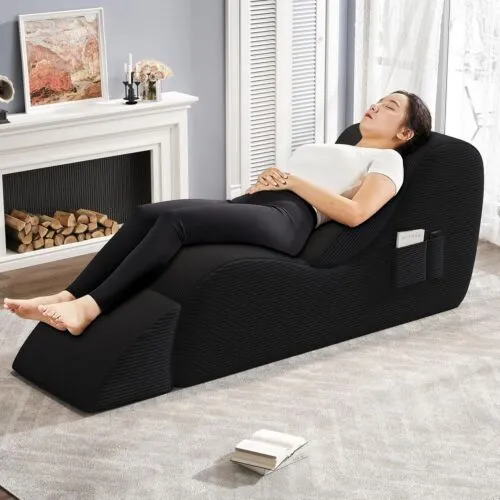 Yoga Recliner Yoga Chair Chaise Lounge Relieve Stress Yoga Sofa For Living Room